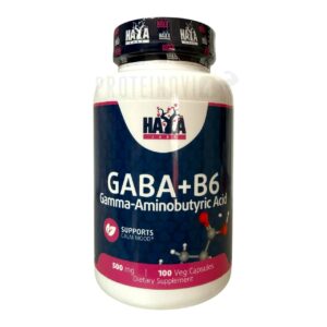 Haya Labs Gaba +B6 500mg 100caps