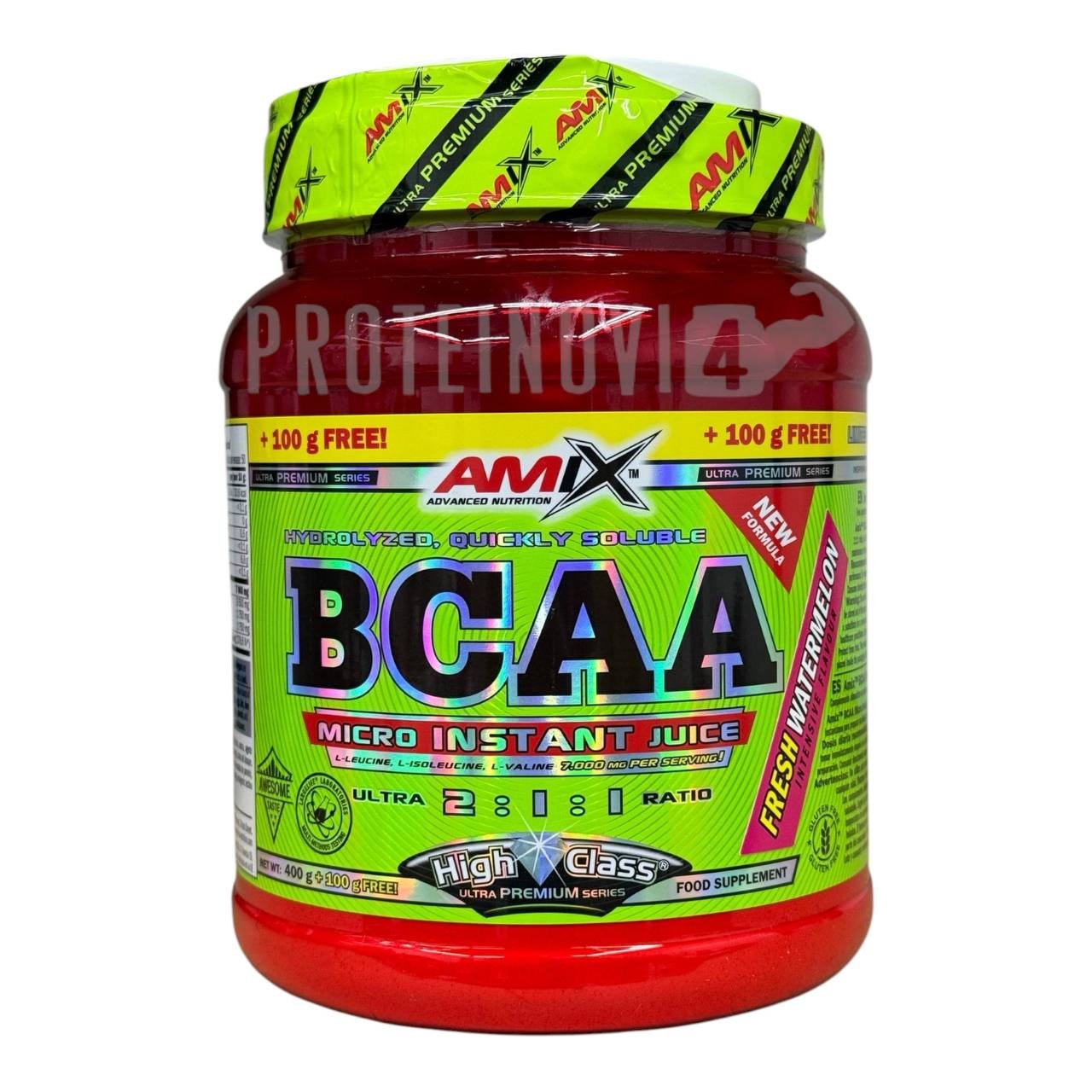 Amix BCAA instant juice 400+100gr - Зображення 4
