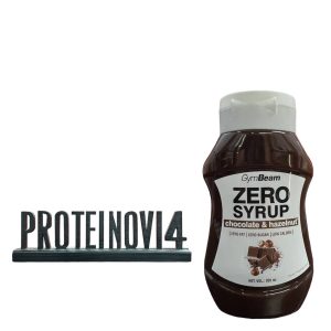 GymBeam Zero Syrup chocolate and hazelnut 350ml