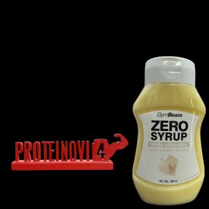 GymBeam Zero Syrup white chocolate 350ml