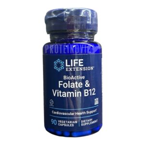 Life Extension BioActive Folate&Vitamin B12 90VegCaps