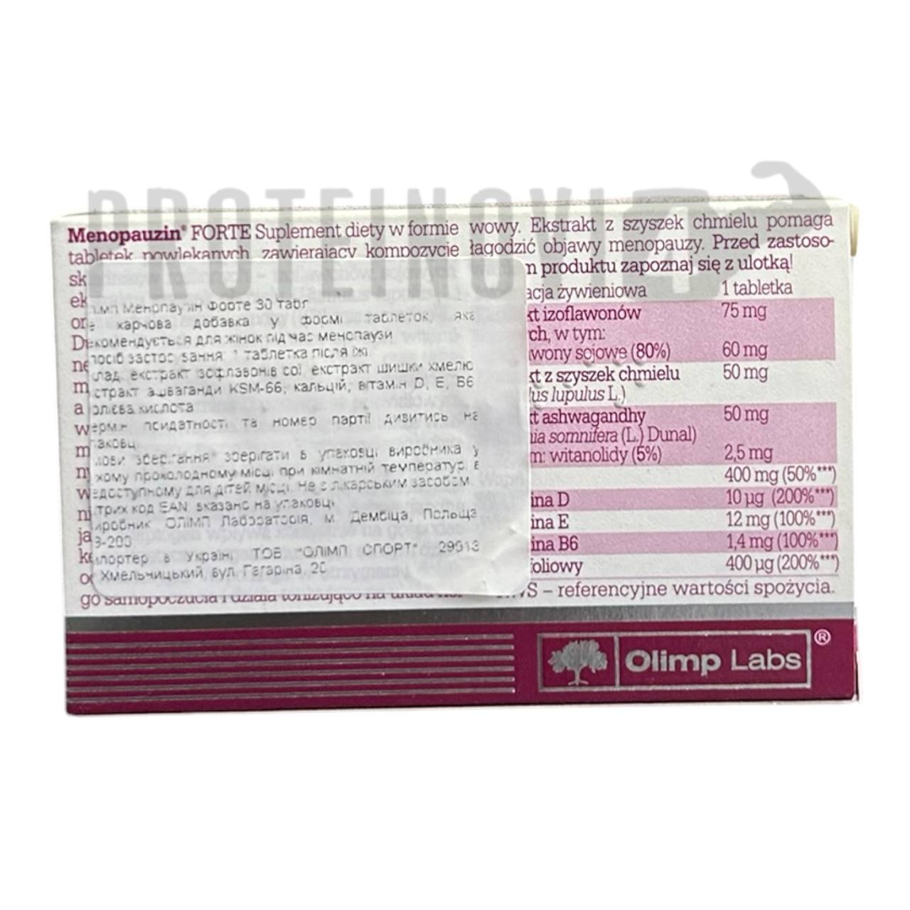 Olimp Menopauzin Forte 30caps