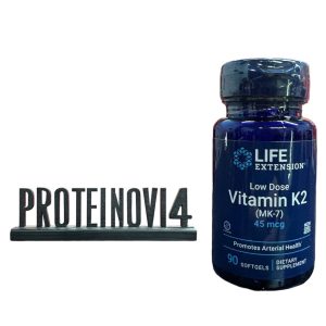 Life Extension Low Dose Vitamin K2 (MK7) 45mcg 90softgls