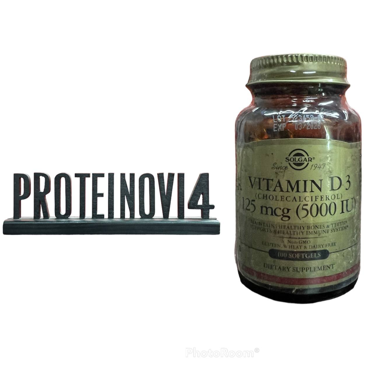Solgar Vitamin D3 5000IU 100softgels