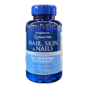 Puritans Pride Hair Skin Nails 120tab