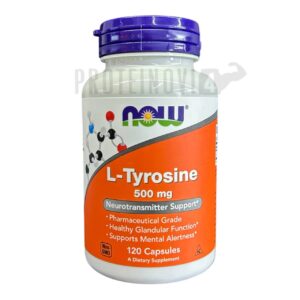 NOW L Tyrosine 500mg 120caps