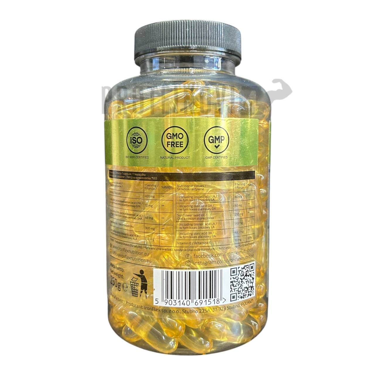 Iron Flex Omega 3-6-9 Triple 180 caps