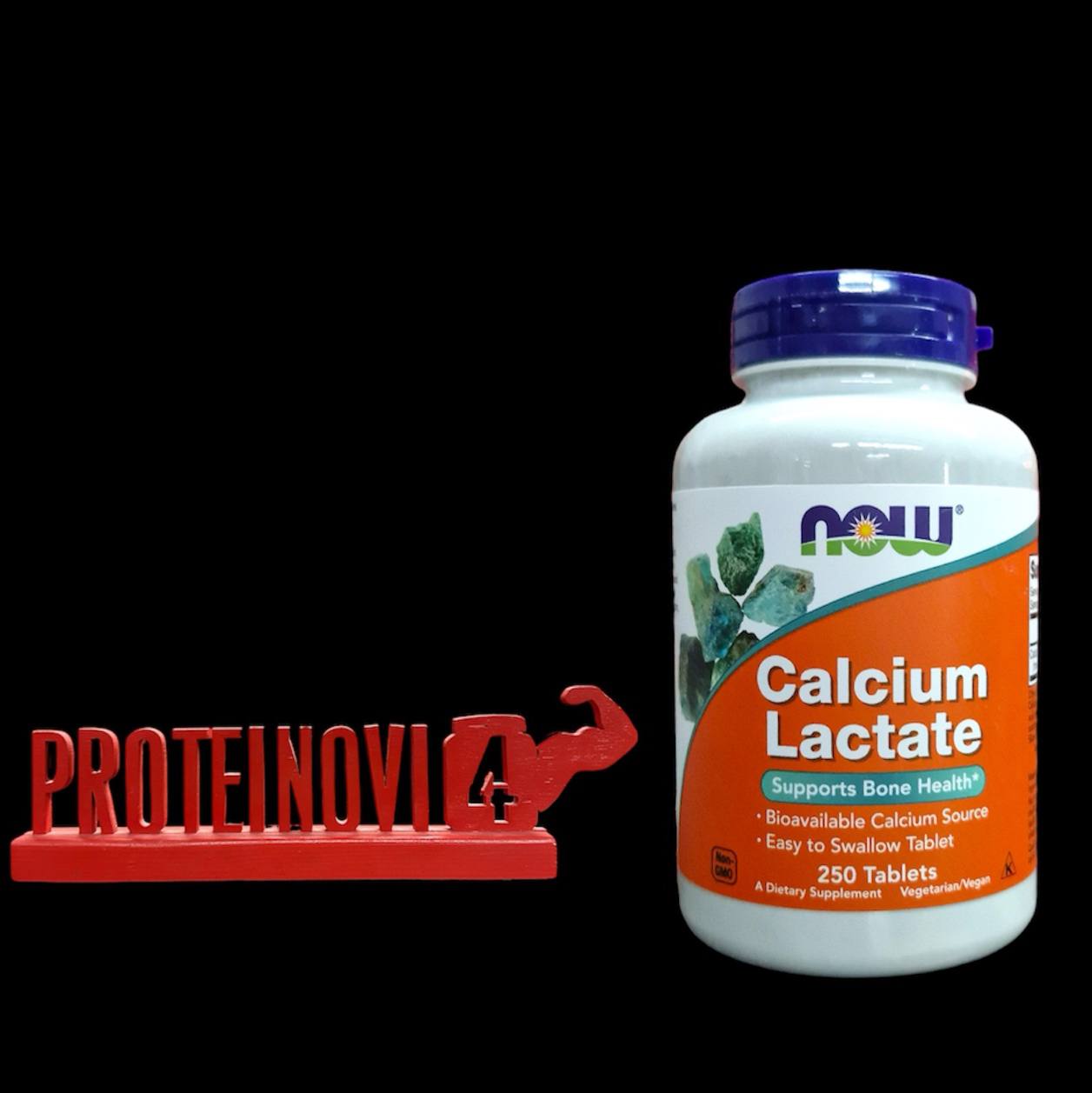 NOW Calcium Lactate 250tab