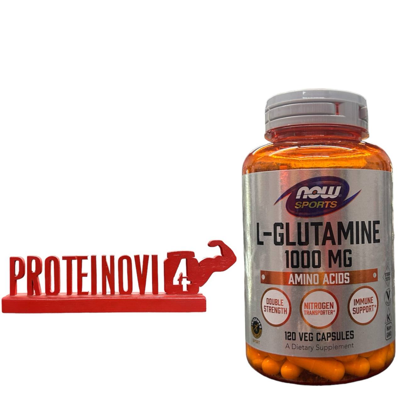 NOW L-Glutamine 1000mg 120cap