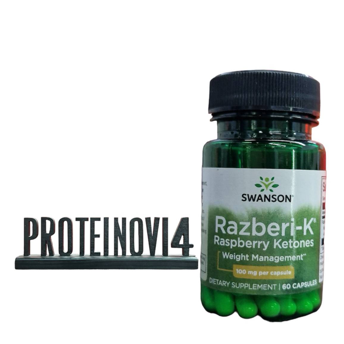 Swanson Razberi-K 100mg 60caps