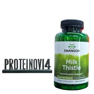Swanson Milk Thistle 80% Silymarin 120caps