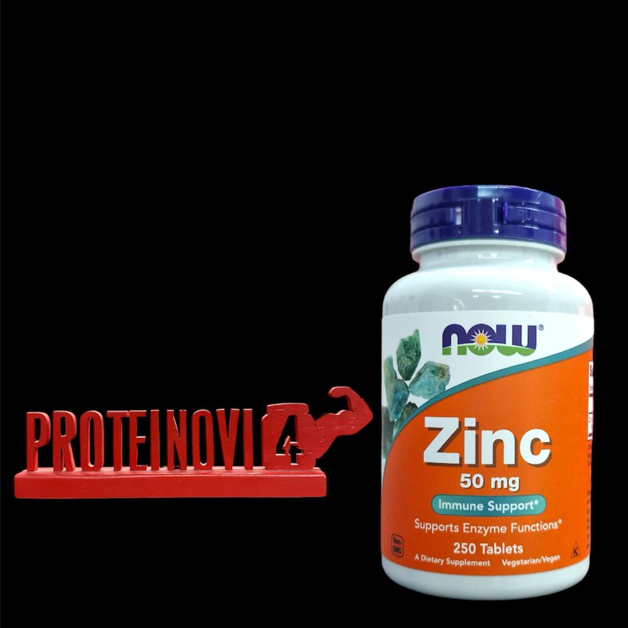 NOW Zinc Gluconate 50mg 250 tabs
