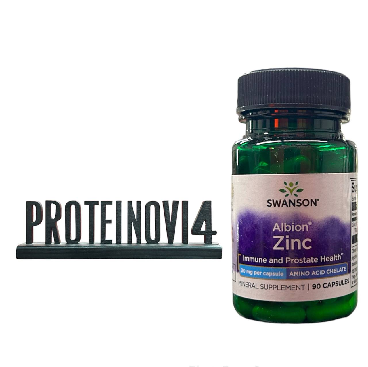 Swanson Albio Zinc 30mg 90cap