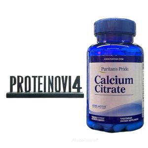 Puritans Pride Calcum Citrate 200mg 200tab