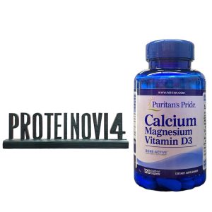 Puritans Pride Calcium Magnesium Vitamin D3 120tab