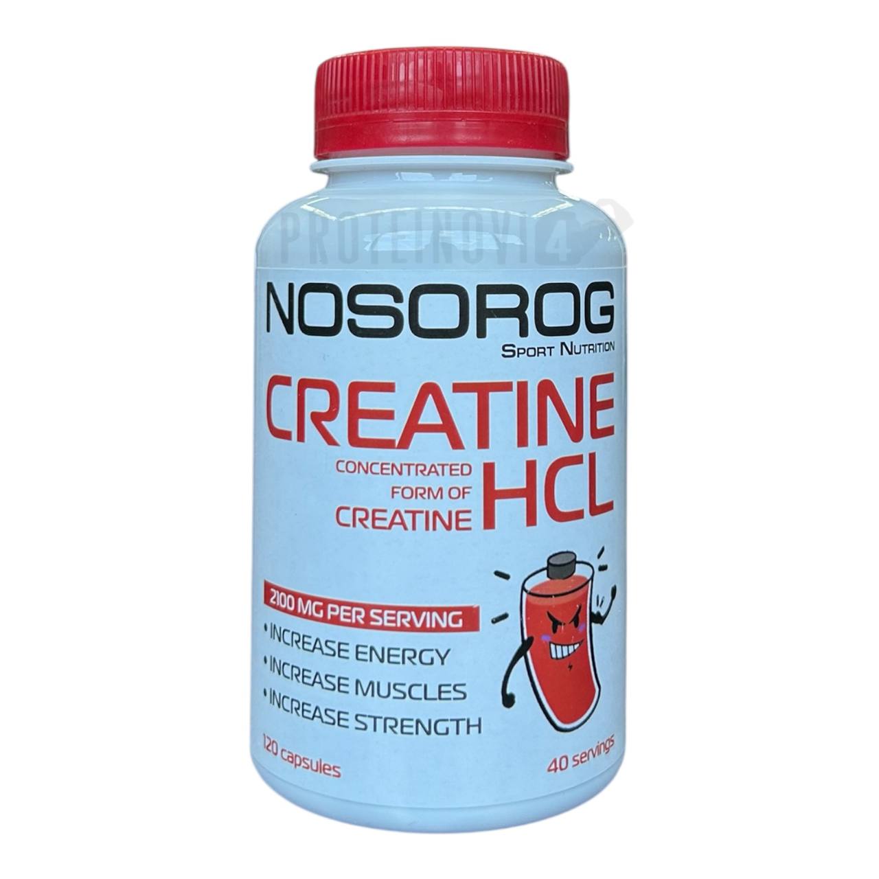 Nosorog Creatine HCL 120caps