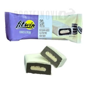 Fit Win 20gr protein bar cookies cream 60gr