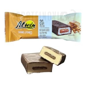 Fit Win 20gr protein bar caramel and peanuts 60gr