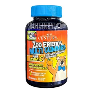 21st Zoo Friends Multi Gummies Plus Extra C 60gummiesп
