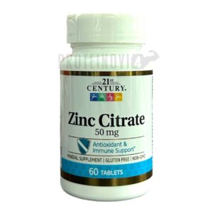 21st Zinc Citrate 50mg 60tab