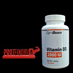 GymBeam Vitamin D3 2000IU 120caps