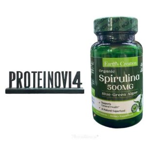 Earths Creation Spirulina 500mg 100tab