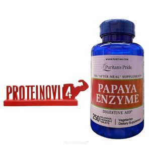 Puritans Pride Papaya Enzyme 250 chewable tab