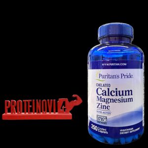 Puritans Pride Chelated Calcium Magnesium Zinc 250tab