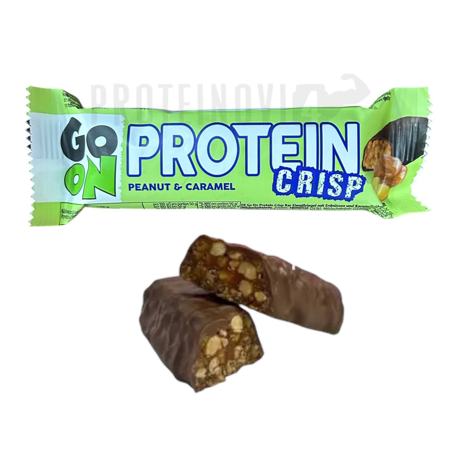 GO ON Crisp Bar Peanut and caramel 50g