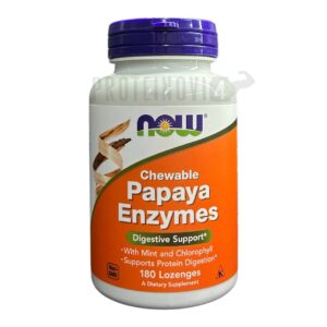 NOW Papaya Enzyme Chewable 180lozenges