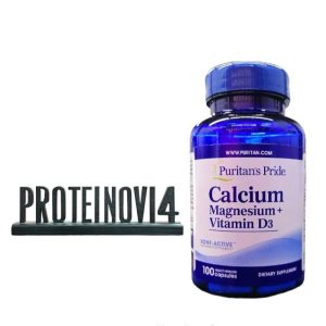 Puritans Pride Calcium Magnesium Vitamin D3 100caps