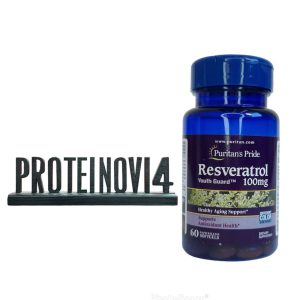 Puritans Pride Resveratrol 100mg 60sgels