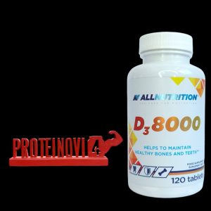 All Nutrition Vitamin D3 8000 120tabs
