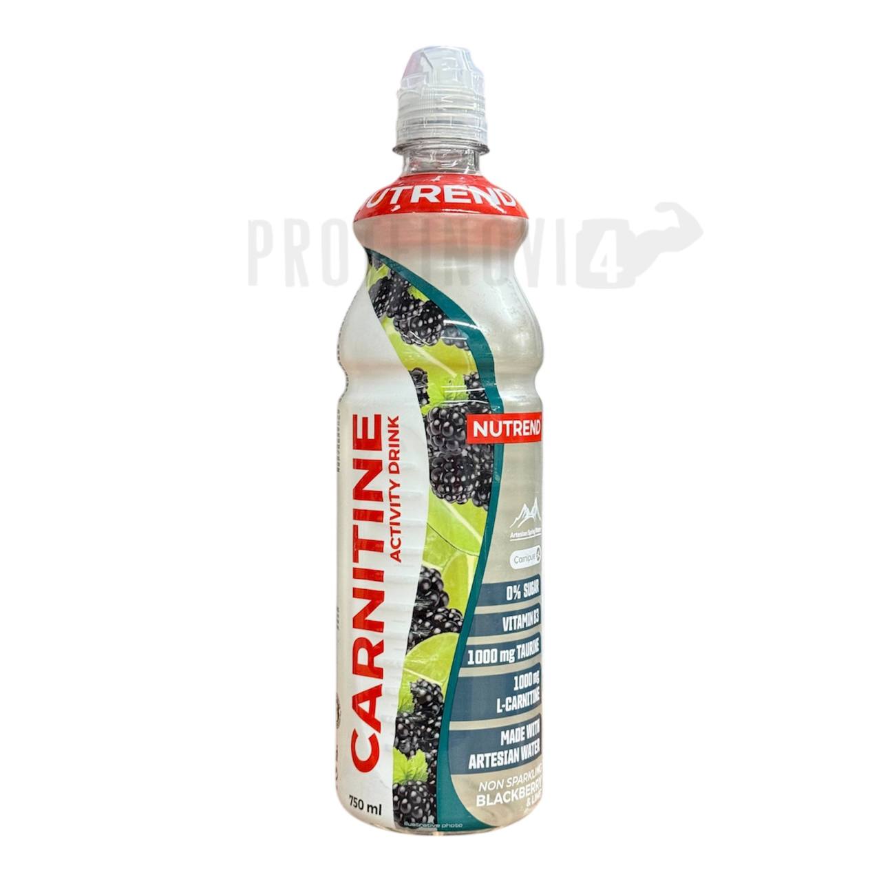 Nutrend Carnitine Activity Drink Blackberry&Lime 750ml