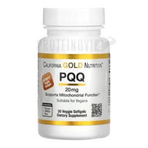 California Gold PQQ 20mg 30sgels