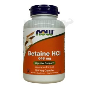 NOW Betaine HCL 648mg 120caps