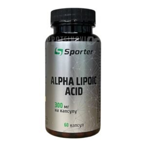 Sporter Alpha Lipolic Acid 300mg 60Caps