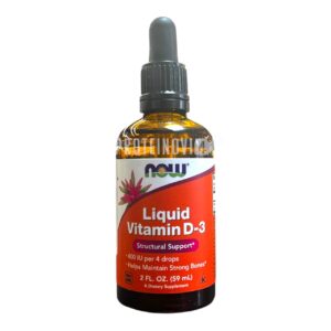 NOW Liquid Vitamin D-3 59ml