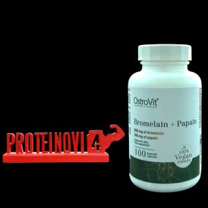 OstroVit Bromelain + Papain 100caps
