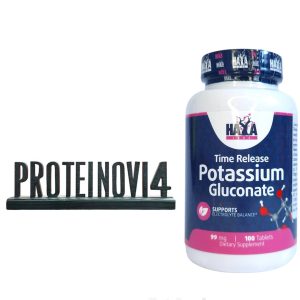 Haya Labs Potassium Gluconate 99mg 100tab