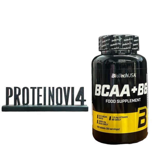BioTech BCAA+B6 100tabs