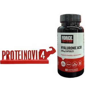 Force Factor Hyaluronic Acid 200mg 60VegCaps