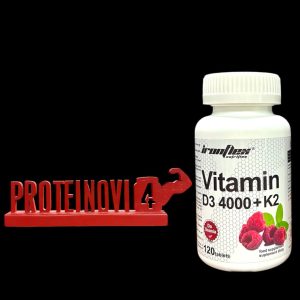 IronFlex Vitamin D3 4000 + K2 120tab