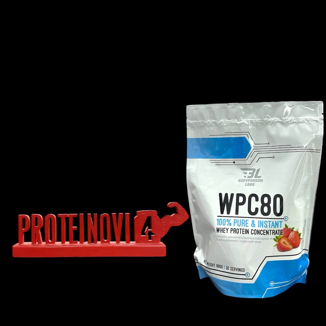 Bodyperson WPC80 100% Pure and Instant 900g