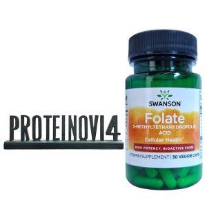 Swanson Folate 5-methyltetrahydrofolic acid 30caps