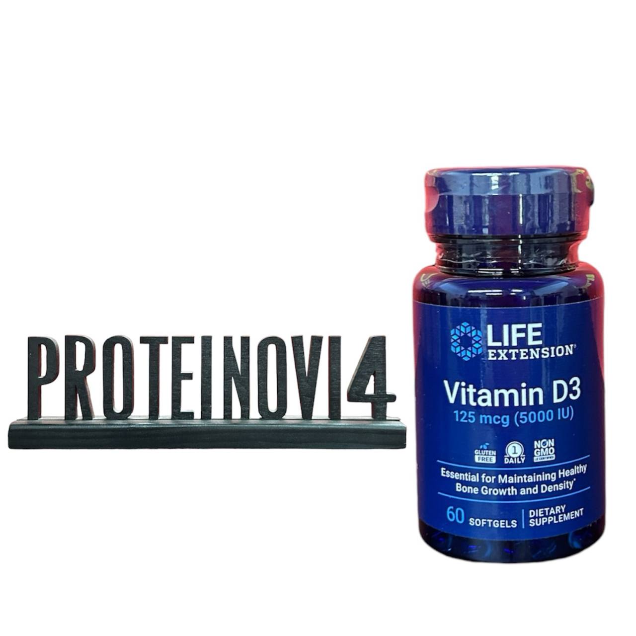 Life Extension Vitamin D3 125mcg (5000IU) 60Softgels
