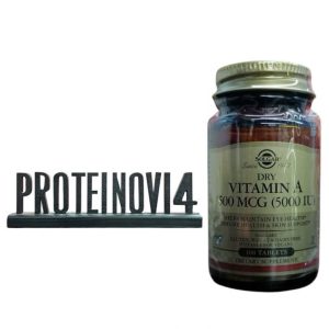 Solgar Dry Vitamin A 1500mcg 100Tabs
