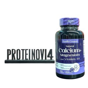 Earths Creation Calcium Magnesium Vitamin D3 60Softgels