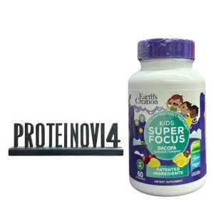Earths Creation Kids Super Focus Bacopa 60Gummies