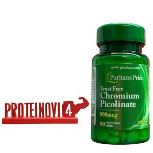 Puritans Pride Chromium Picolinate 800mcg 90tabs
